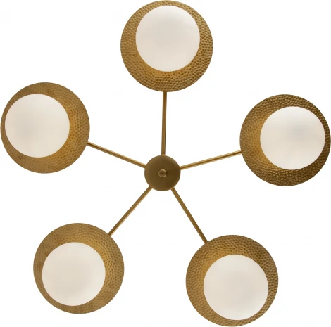 Потолочная люстра на штанге Freya Camelia FR5202PL-05BS (220V, шар)