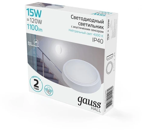 Настенно-потолочный светильник светодиодный Hall 193411215-OAS