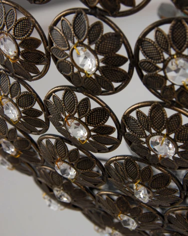 Потолочная люстра Abrasax SX781 (220V, цветы, круглые)