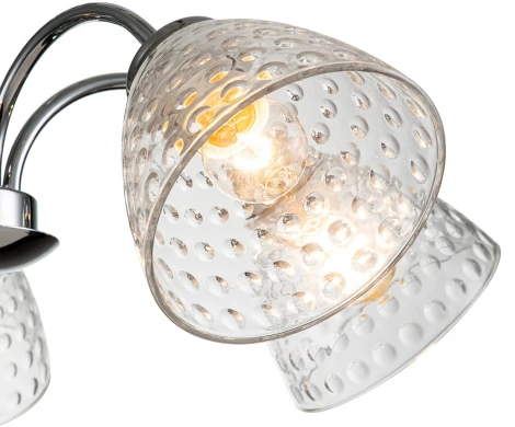 Подвесная люстра Escada Freesia 658/5PL Chrome (220V, подвески, на цепи)