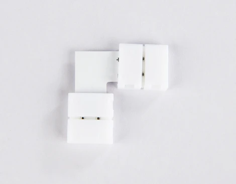 Соединитель угловой L для светодиодной ленты Ambrella Illumination GS6551 5050 12/24V (2 конт.)