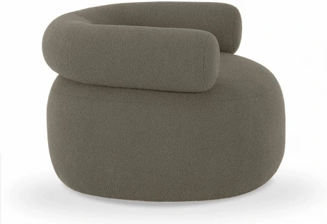 Кресло Tirella ОГОГО (арт.832794), (Искусственный мех/Бежевый)