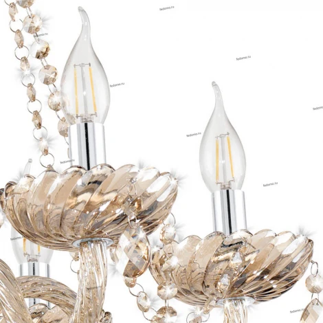 Подвесная люстра Eglo Basilano 39092 (220V, на цепи, подсвечник, свеча)