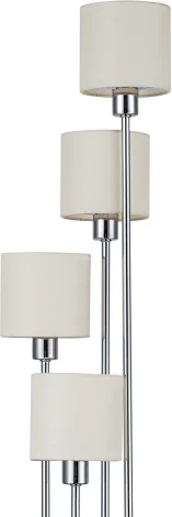 Торшер Escada Denver 1109/4 E14*40W Chrome/Beige (220V)