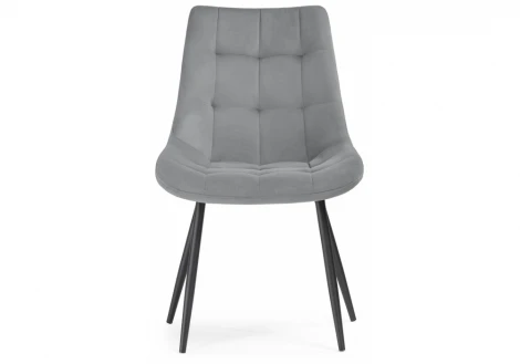 Стул на металлокаркасе sidra gray / black