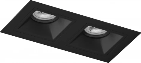 Встраиваемый светильник под LED модуль/ламп МR16 Lightstar Domino D5270707BMOD (220V)