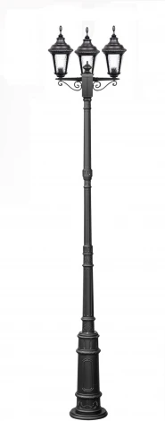 Наземный фонарь IP44 Oasis Light MUNICH 2S 79760SB E7 Bl (220V, фонарь)