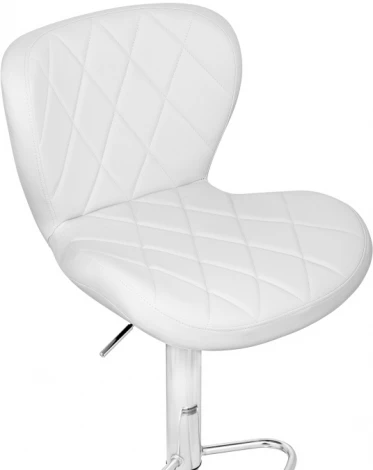 Барный стул Woodville Porch white / chrome 15508