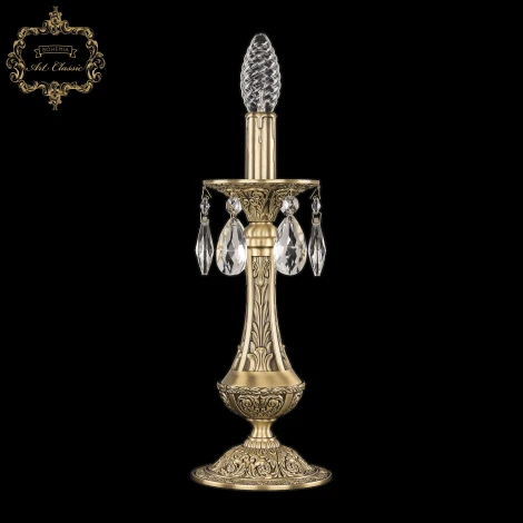 Настольная лампа Art Classic 32.11 32.1100L.1-31.FP (220V, подвески, подсвечник, свеча)