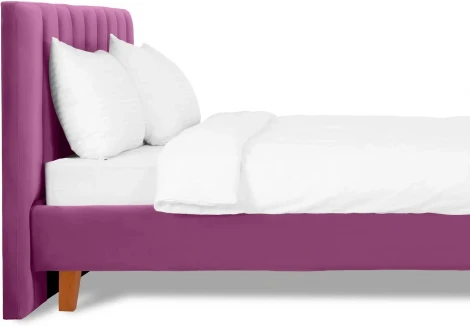 Кровать Queen II Sofia L 1600 ОГОГО (арт.577501), (Ткань/Розовый)