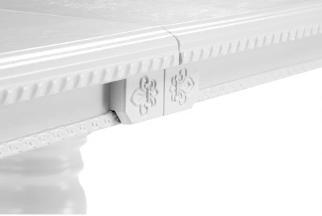 Деревянный стол Woodville Эвклаз белый 543590