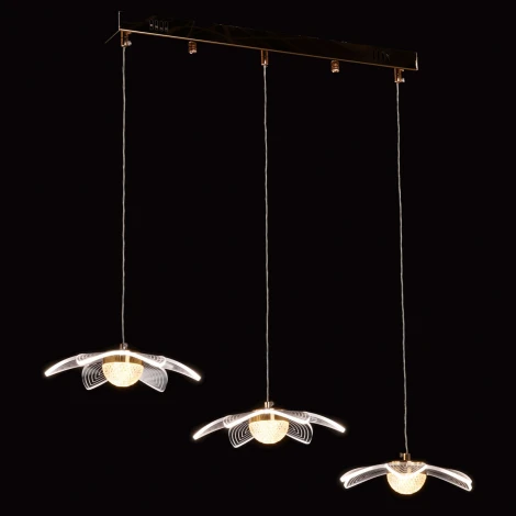 Подвесной светильник De City Оскар 510014503 (LED, 220V, на проводе, цветы)