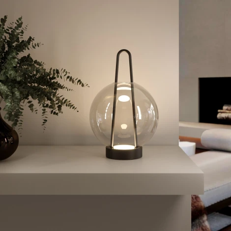 Настольная лампа Eurosvet Frasco 80507/1 черный (LED, 220V, выключатель)