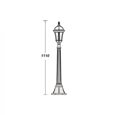 Наземный фонарь Oasis Light Rome S 95207