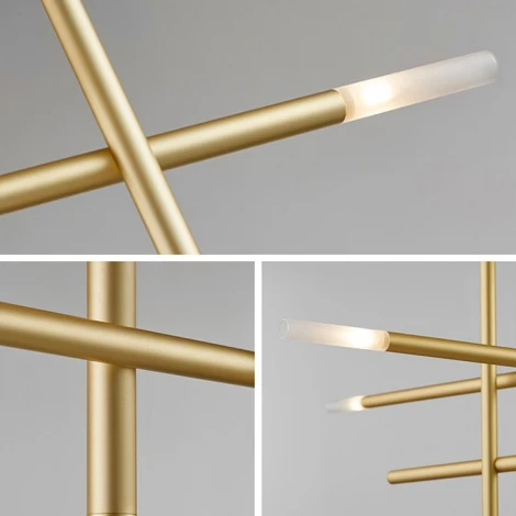 Люстра на штанге Traverse H105 Gold ImperiumLoft Traverse01 (207813-26) (220V)