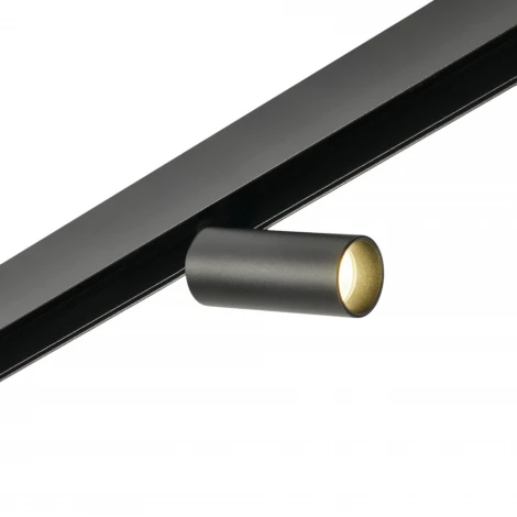 Трековый светодиодный светильник магнитный MyFar Ray MT0220-7W4K-B (48V)