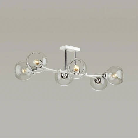 Потолочная люстра на штанге Lumion Moderni 4517/6C (220V, шарики)