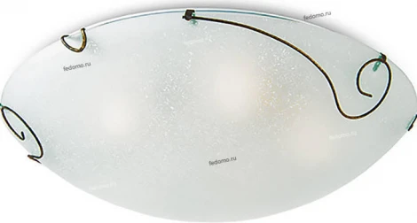 Потолочный светильник IDLamp Rozebel 250/40PF-Brown