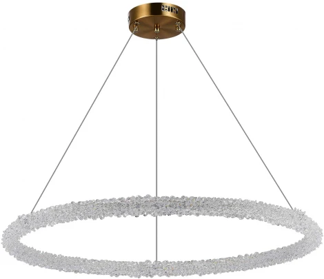 Подвесной светильник Avana SL6110.223.01 ST Luce (регулировка яркости, LED, 220V, пульт управления, на тросе, кольцо)
