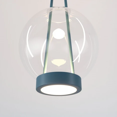 Подвесной светильник Eurosvet Frasco 50267/1 LED синий (220V, на проводе)