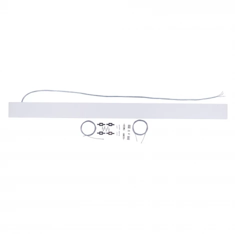 Подвесной светодиодный светильник линейный 4000K алюминий/белый Uniel ULO-K10D 30W/4000K/L120 IP40 WHITE