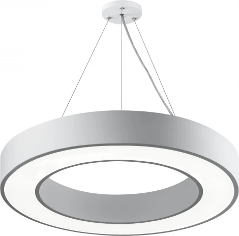 Подвесной светильник светодиодный ЭРА SPO-133-W-40K-045 (220V, на тросе, кольцо, IP40)