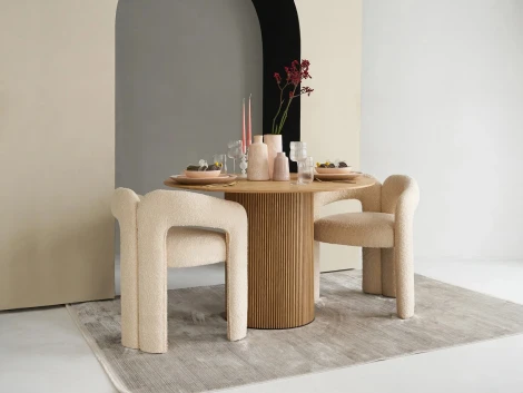 Стул Avella ОГОГО Обстановочка! 934629 (Шенилл/Белый)