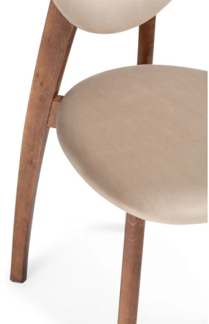 Деревянный стул Woodville Вакимо tenerife beige / миланский орех 543595