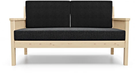 Диван Arsko Норман М сосна графитовая рогожка