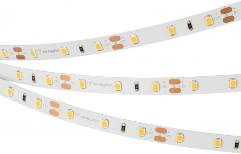 Светодиодная лента RT-A60-8mm 12V Day5000 CRI98 (4.8 W/m, IP20, 2835, 5m) (Arlight, Открытый) 021418(2)