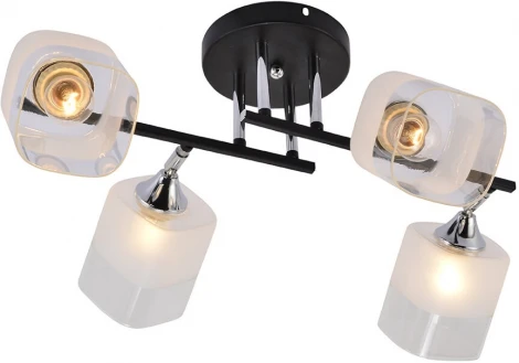 Потолочная люстра Seven Fires Pauel SF3387/4C-BK-CR-WT