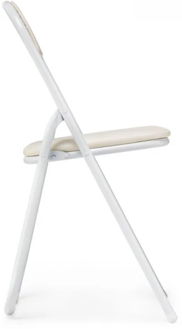 Стул Woodville на металлокаркасе Fold 1 складной beige / white 15479
