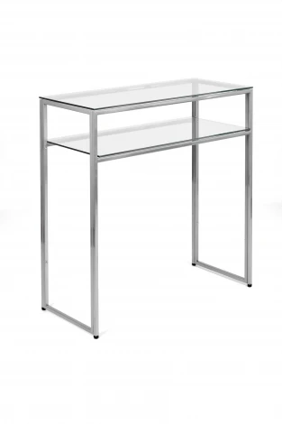 Консольный стол AllConsoles 1043-CS clear серебряный