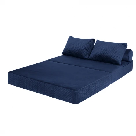 Бескаркасный диван Dreambag PuzzleBag Синий XL 4923900