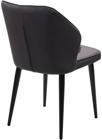 Стул SEATTLE 505-38 Графит, без пальчиковый"/ черный каркас М-City"