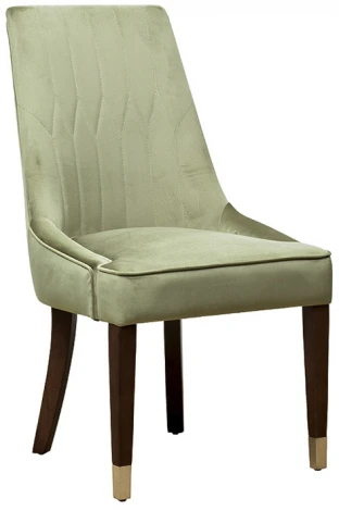 Обеденный стул Garda Decor ELEGANTE-2K-Colt1002 (Черный/Оливковый)