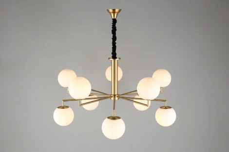 Подвесная люстра Aployt Kristian APL.759.13.10 (220V, на цепи, шарики)