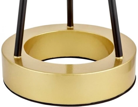 Настольная лампа Lumina Deco Belforte LDT 5527 GD+BK