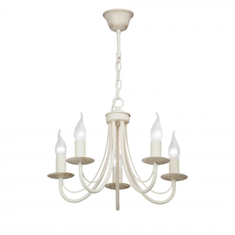 Подвесная люстра V3714-3/5 (220V, на цепи, свеча)