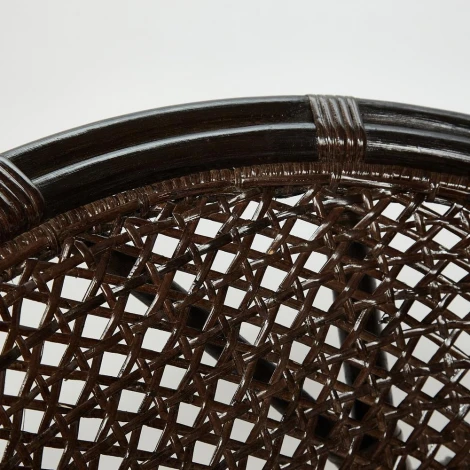 ТЕРРАСНЫЙ КОМПЛЕКТ "PELANGI" (стол со стеклом + 2 кресла) /без подушек/ Honey (мед) (ротанг)