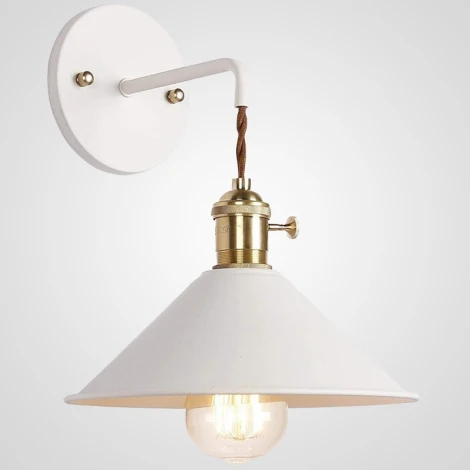 Бра с подвесным плафоном Braid Wall White ImperiumLoft Braid-Wall01 (167735-26) (220V)