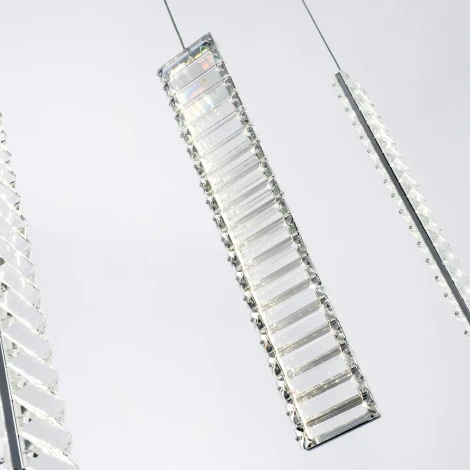 Подвесной светильник светодиодный хрустальный Modelux MODESTYLE MS.88909.3 CR