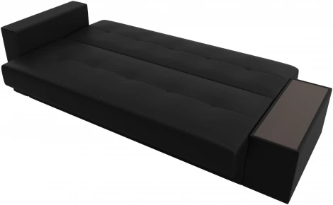 Диван-книжка Лига-020 стол справа (Черный,Белый/Экокожа) Лига Диванов арт.118544