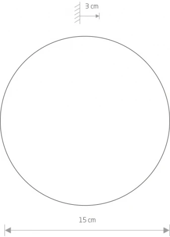 Бра светодиодное Nowodvorski Ring Led S 10316 (220V, круглые)