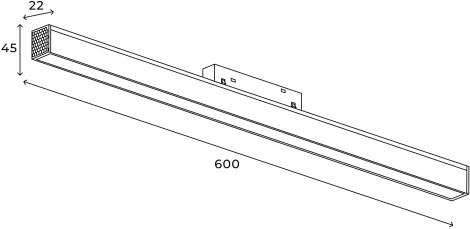 Трековый светильник светодиодный магнитный Hesby Lighting ElDeko HSBL_0081 (48V)