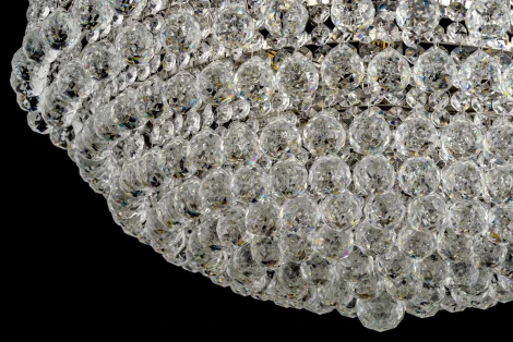 Подвесная люстра Arti Lampadari Pompei E 1.5.60.100 N (220V, хрусталь, на цепи)