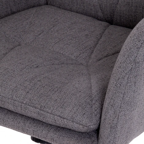 Кресло GARDA коричневый (флок)