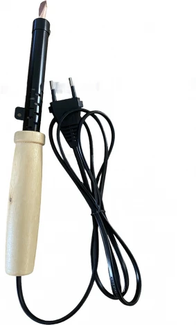Паяльник с деревянной ручкой 100W Stekker 49987