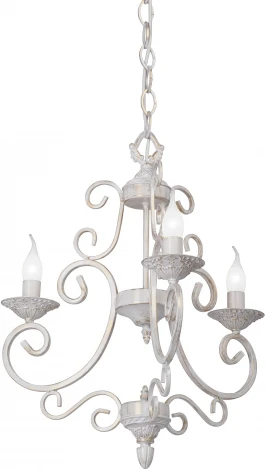 Подвесная люстра V1094-0/3 Vitaluce (220V, на цепи, свеча)