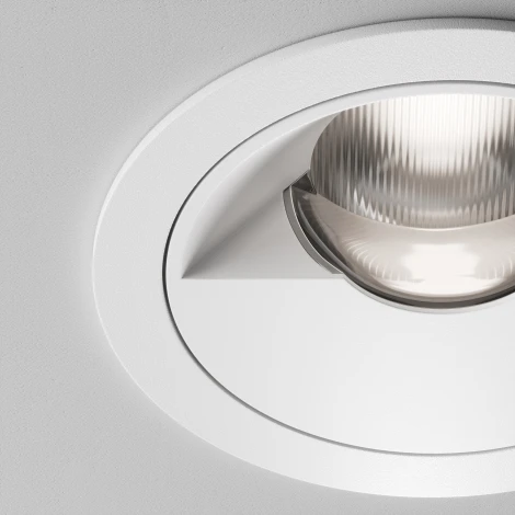 Встраиваемый светильник Maytoni Parete DL100-12W2.7-3-4K-RD-W (LED, 220V, круглые)